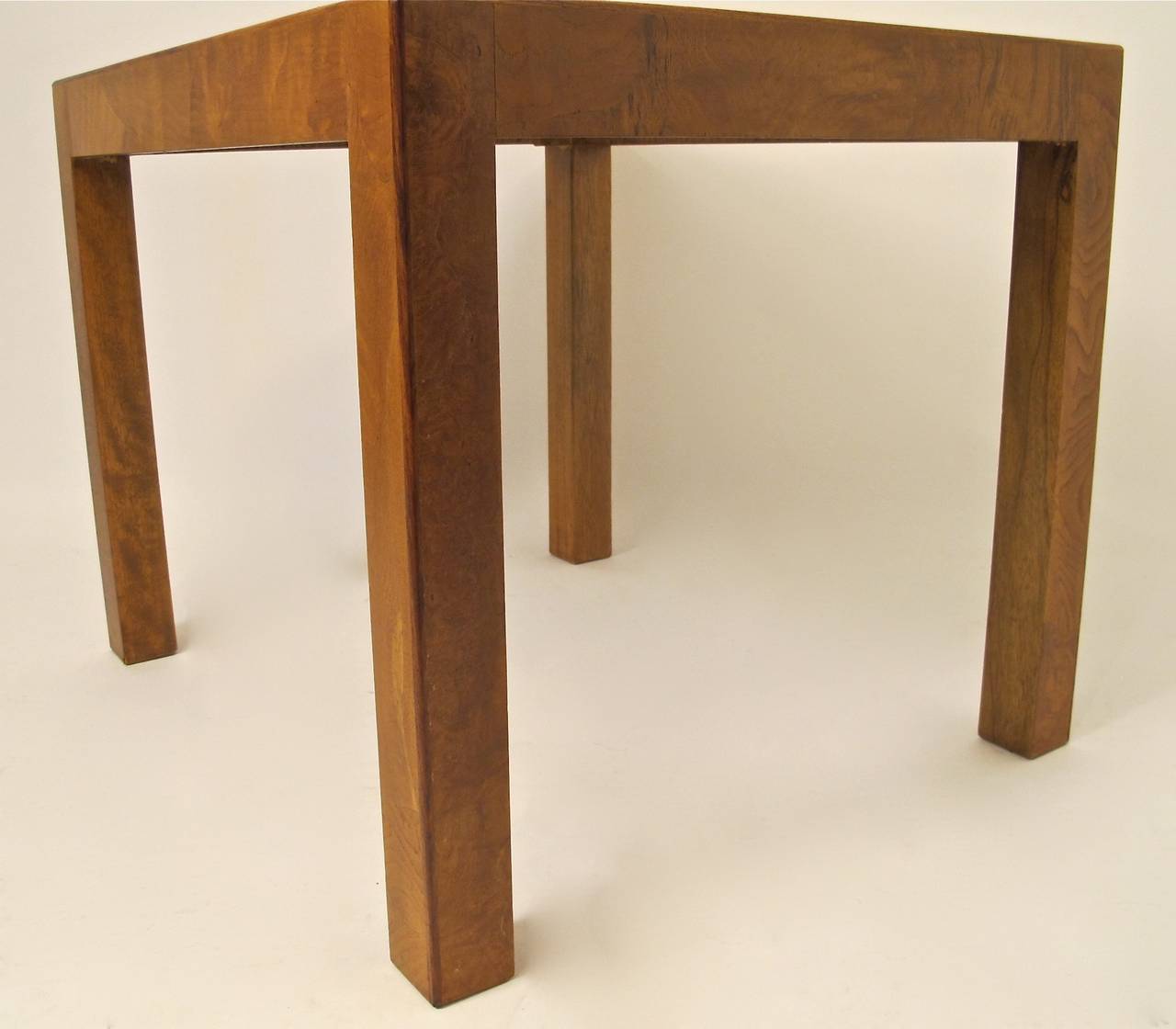 Italian Parsons Side Table In Excellent Condition In San Francisco, CA