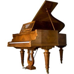 Antique Erard Walnut Grand Piano