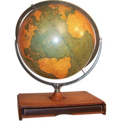 Cram's Lighted World Globe