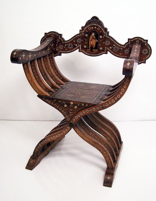 italian savonarola chair