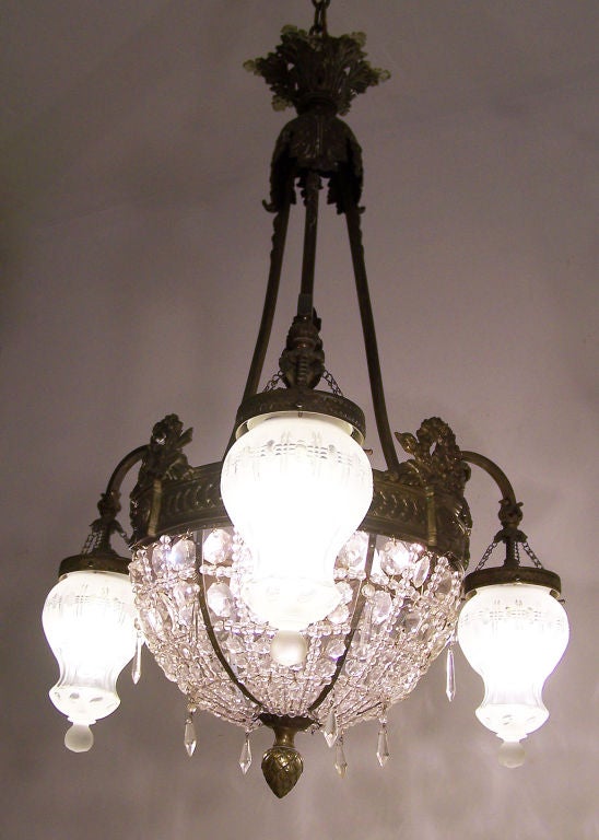 antique french lighting