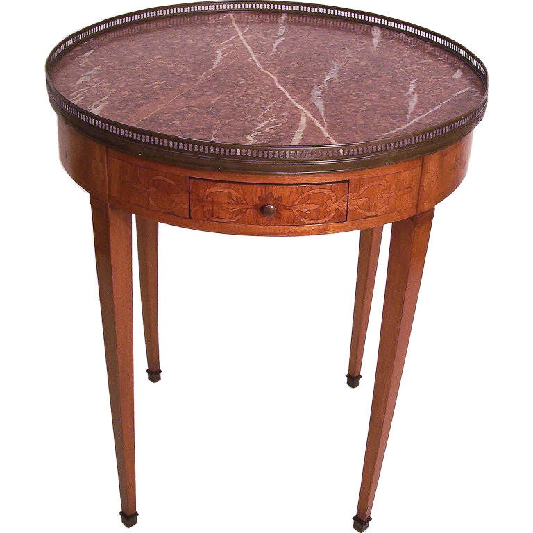 French Bouillotte Table For Sale