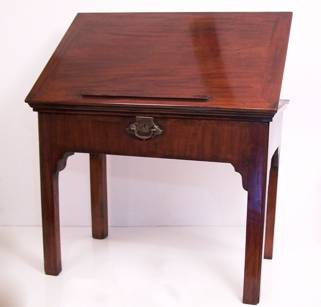 18thC George II Drafting/Architect Table 1