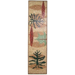 Mid Century Mosaic Wall Hanging