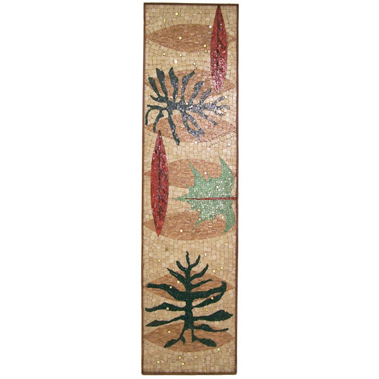 Mid Century Mosaic Wall Hanging