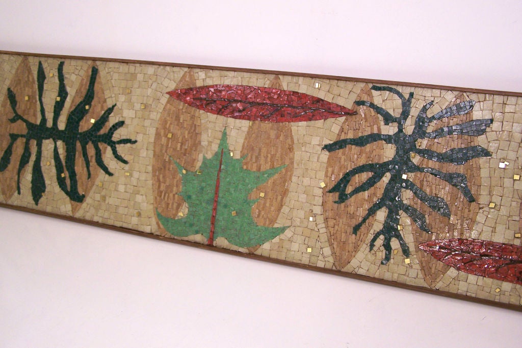 Mid Century Mosaic Wall Hanging 2