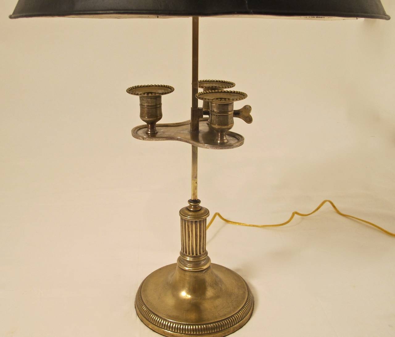 Lampe bouillotte française du XIXe siècle Excellent état - En vente à San Francisco, CA