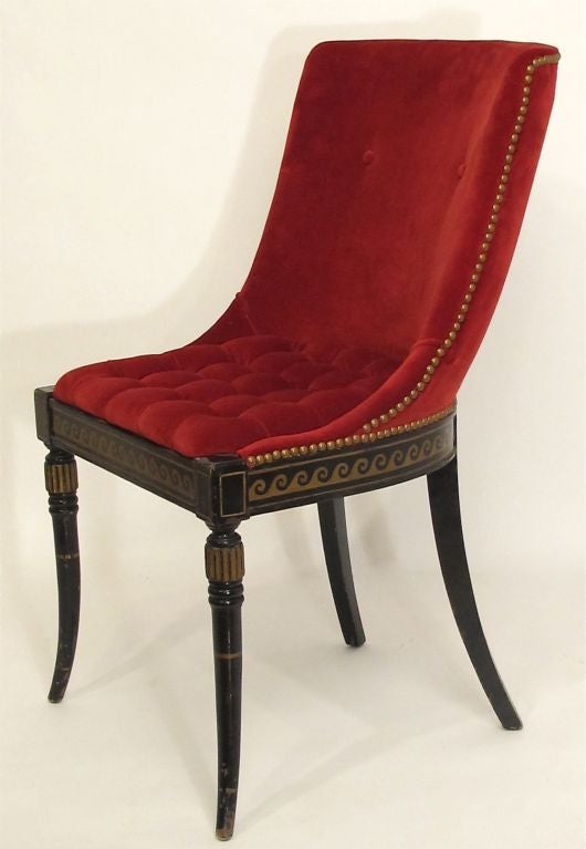 Regency Style Side/Desk Chair