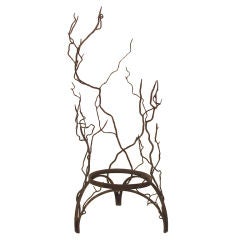 Mid-Century Modern Sculptural Plant Holder 8