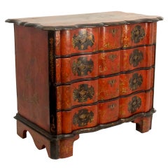 18th Century Dutch Chinoiserie Chest of Drawers 7