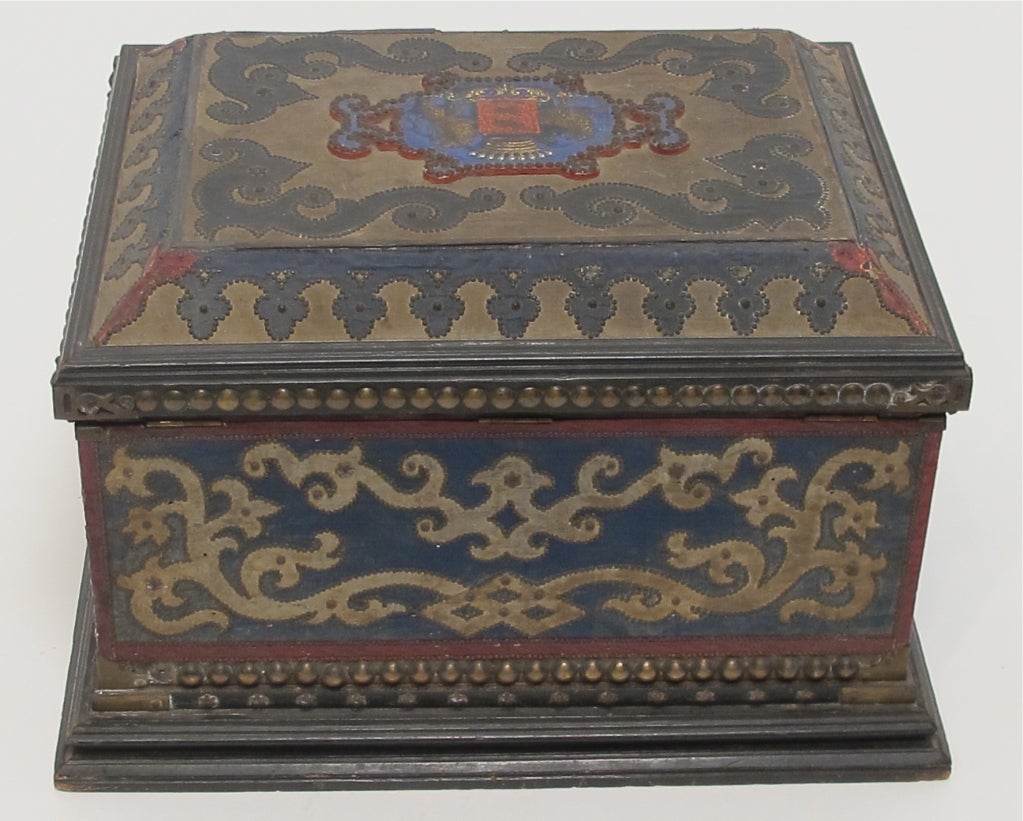 19th Century European Document Keepsake Box 3