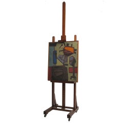 Antique Gallery Display Easel