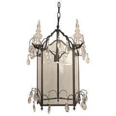 Bronze and Glass Lantern 3