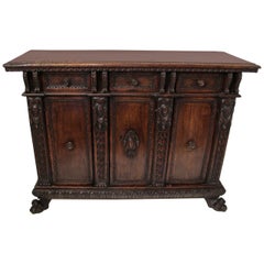 Antique 17th Century Italian Buffet or Credenza