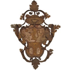 Large 19thC Coat of Arms