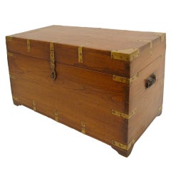 Antique Anglo-Indian Trunk