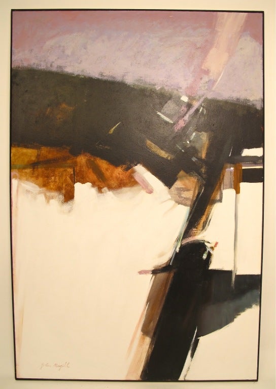 Large Abstract Expressionist Painting