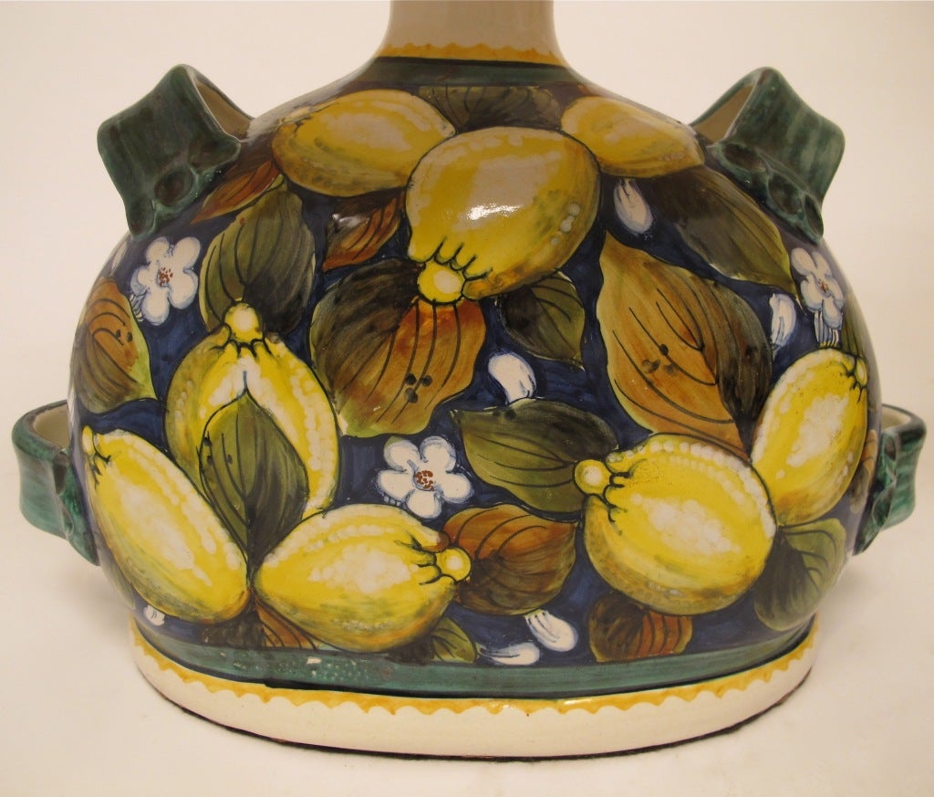 italian lemon pottery