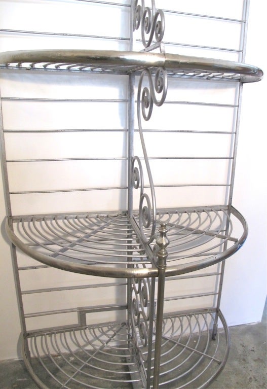 Antique French Bakers Rack In Excellent Condition In San Francisco, CA