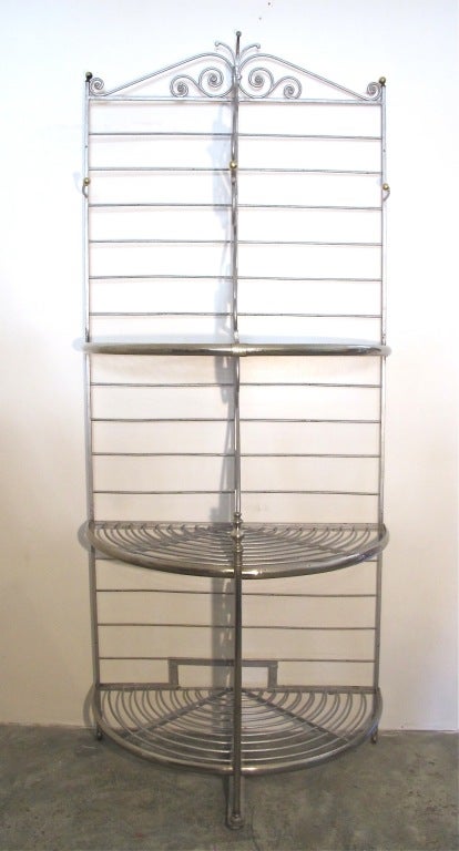 20th Century Antique French Bakers Rack