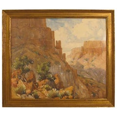 South West Canyon Landscape by William Thomas McDermitt 