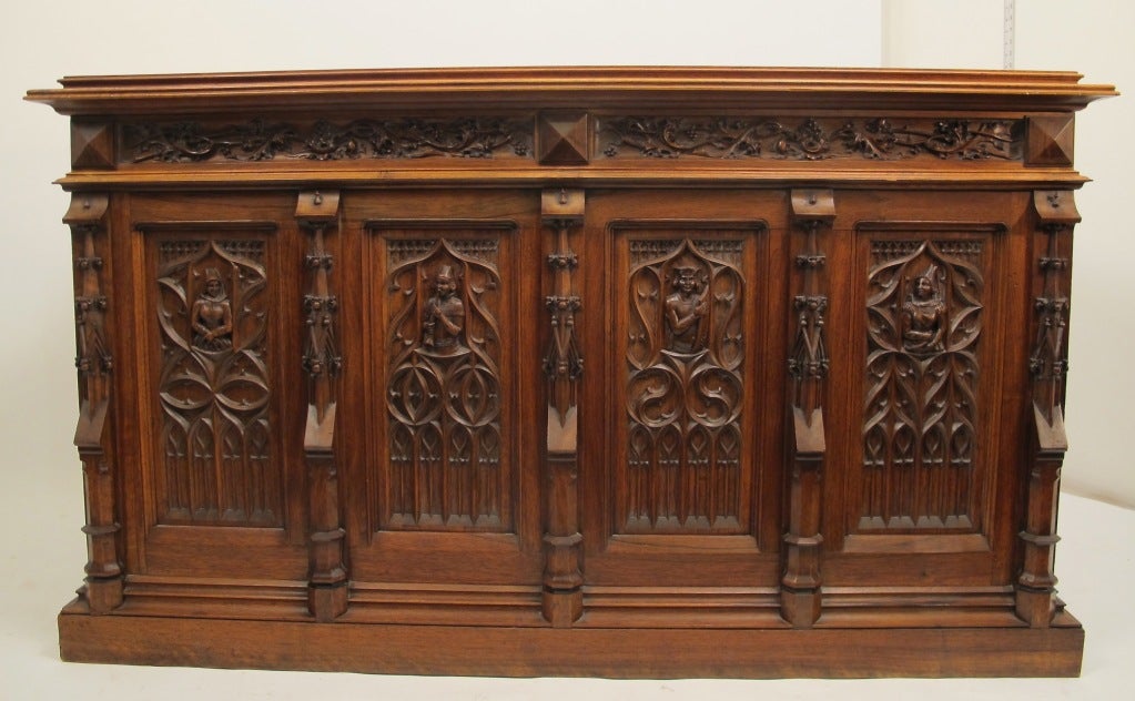 19th Century English Gothic Revival Desk