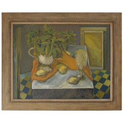 Mid Century Abstract Still Life Painting 4