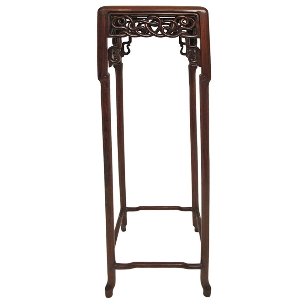 Antique Tall Chinese Stand
