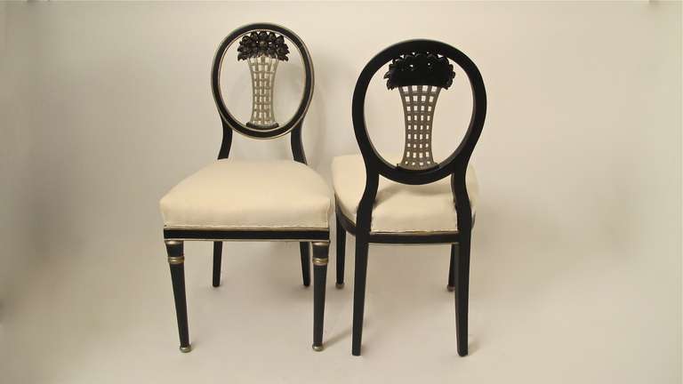 Art Deco Side Chairs In Excellent Condition In San Francisco, CA