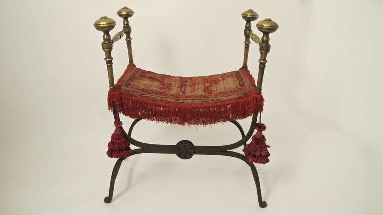 Italian Savonarola or Dante Chair/Bench
