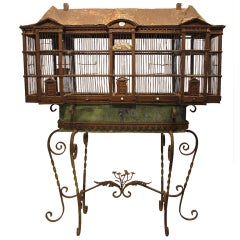 Antique French Birdcage