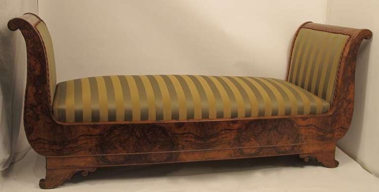 19th Century, French, Louis Philippe Daybed For Sale 1