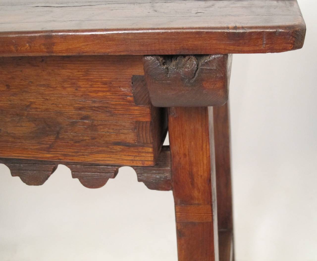 Early 19th Century Mexican Side Table 1