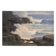 Maine Coastal Seascape