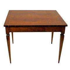 Mahogany Rosewood Walnut Inlay Center Table 3