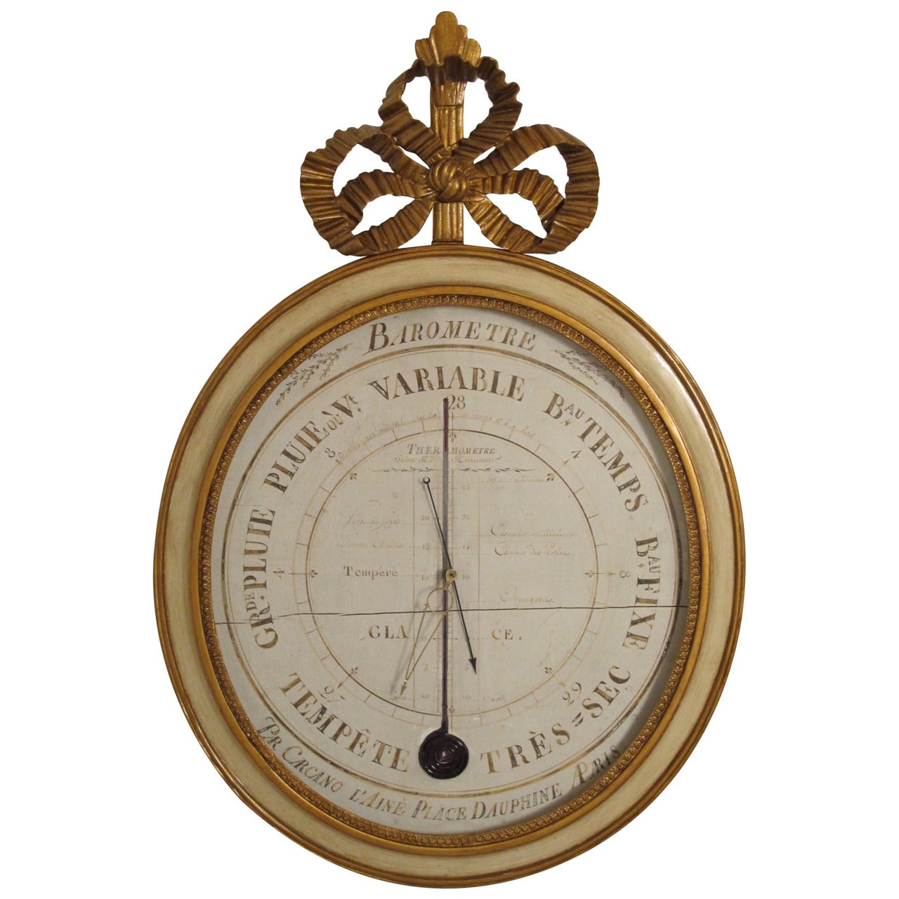 19th Century French Barometer