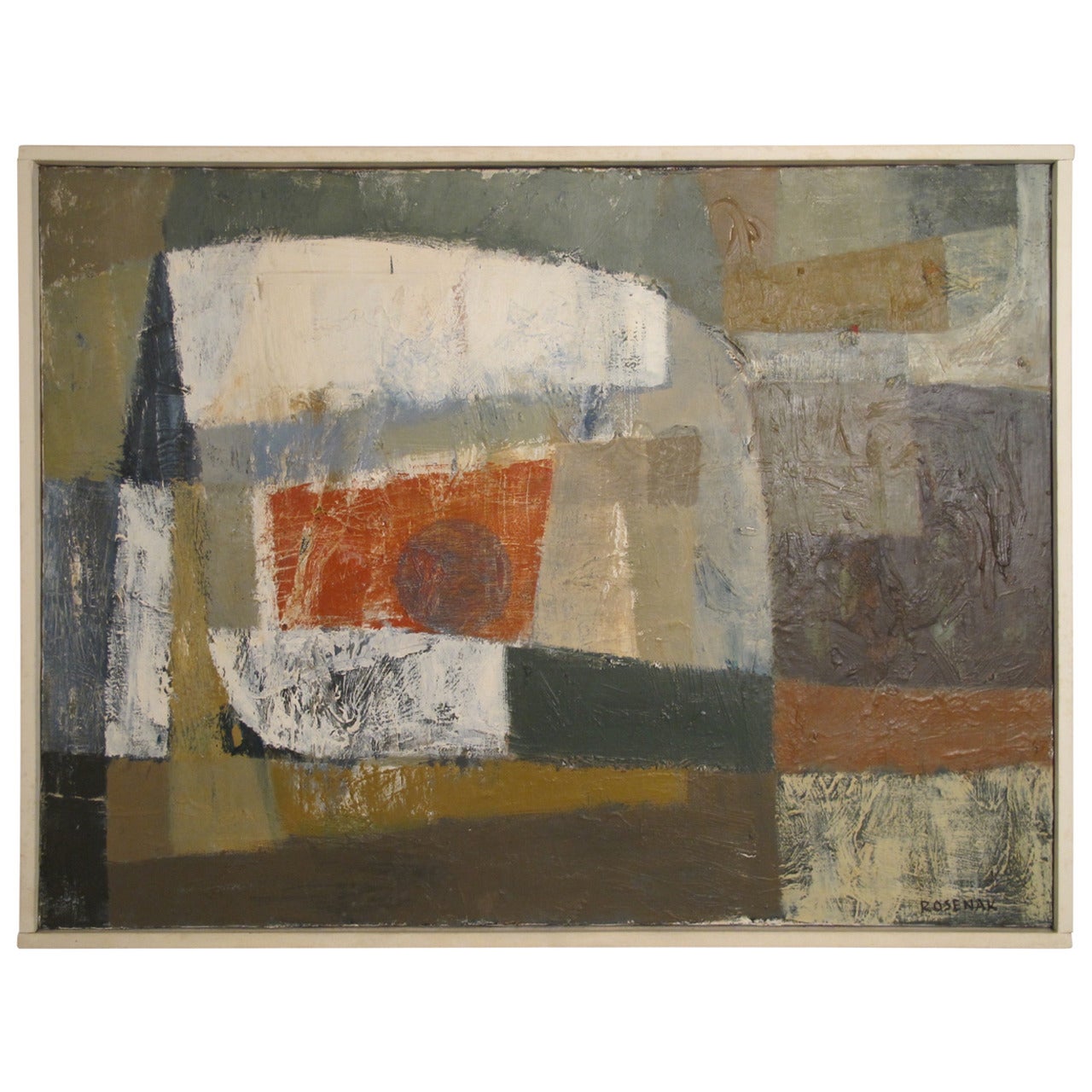 Mid Century Abstract Painting