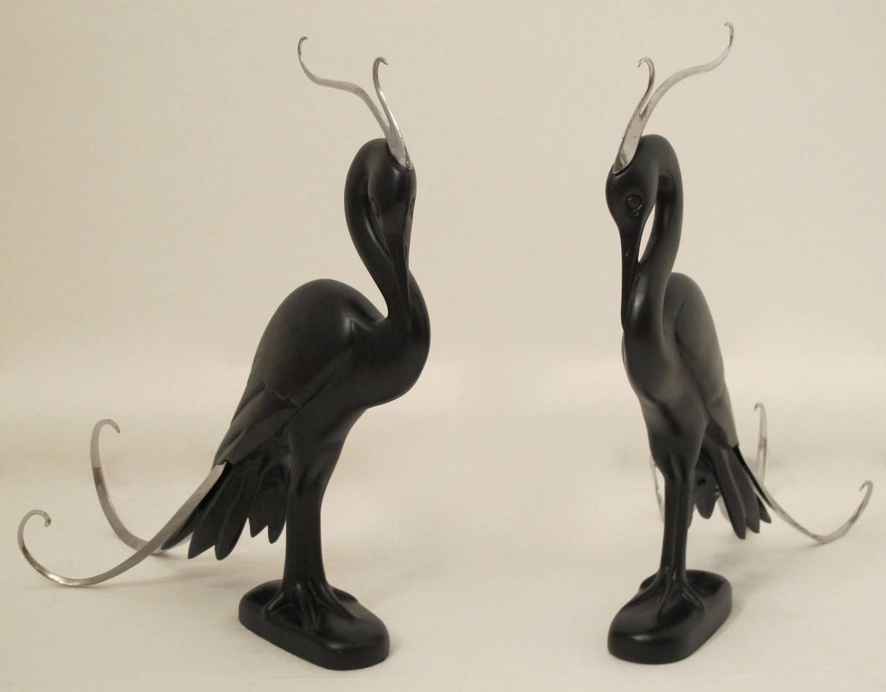 Vintage Pair of Moderne Birds In Excellent Condition In San Francisco, CA