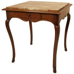 French Fruitwood Side Table