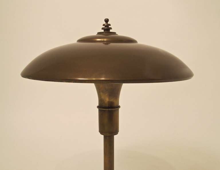 Vintage Brass Desk Lamp 1