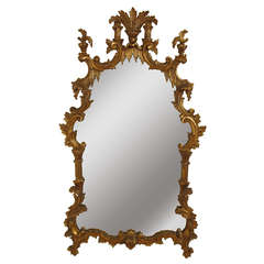 Louis XVI/Rococo Style Gold Mirror