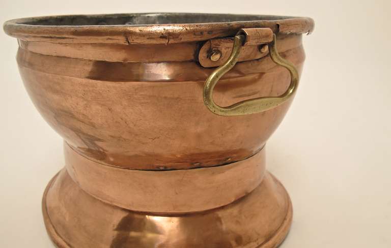 19th Century Italian Copper Cooking Pot 1