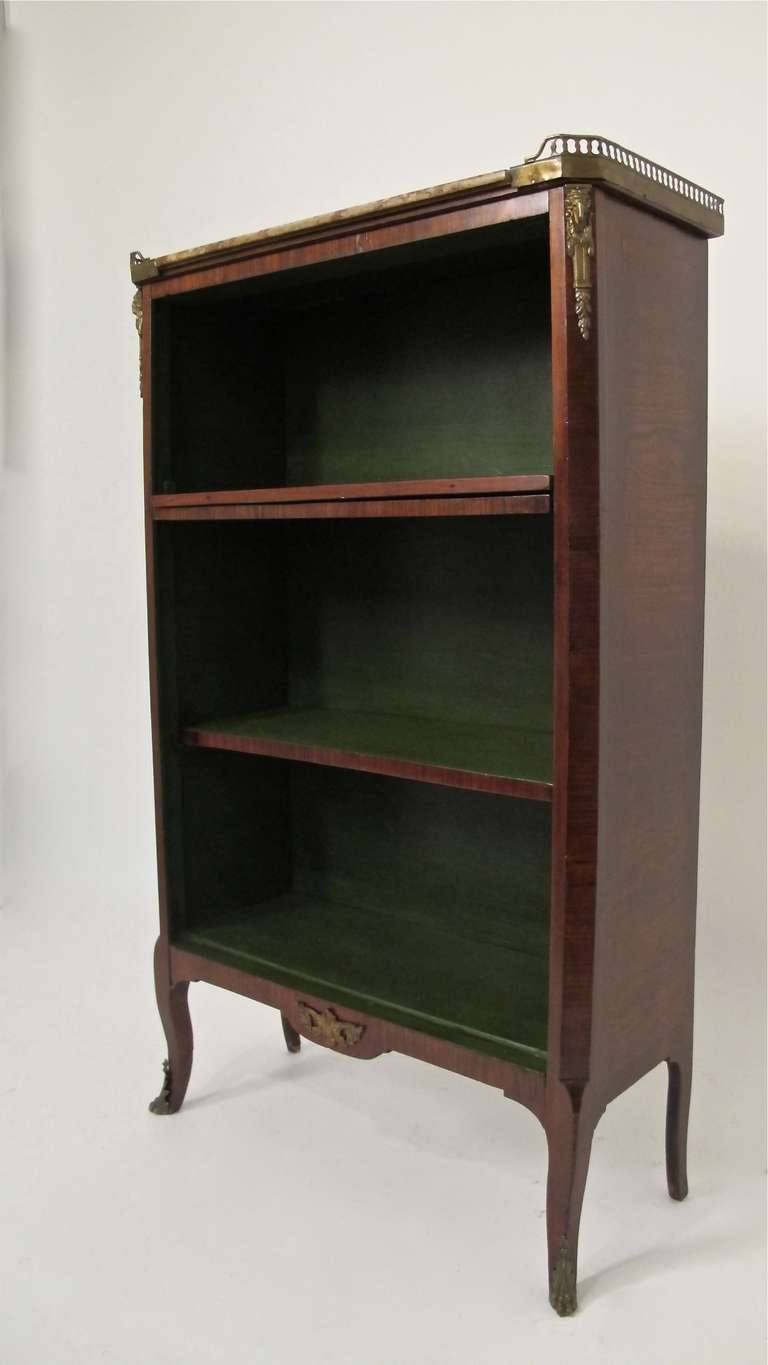 19th Century French Mahogany Bookcase