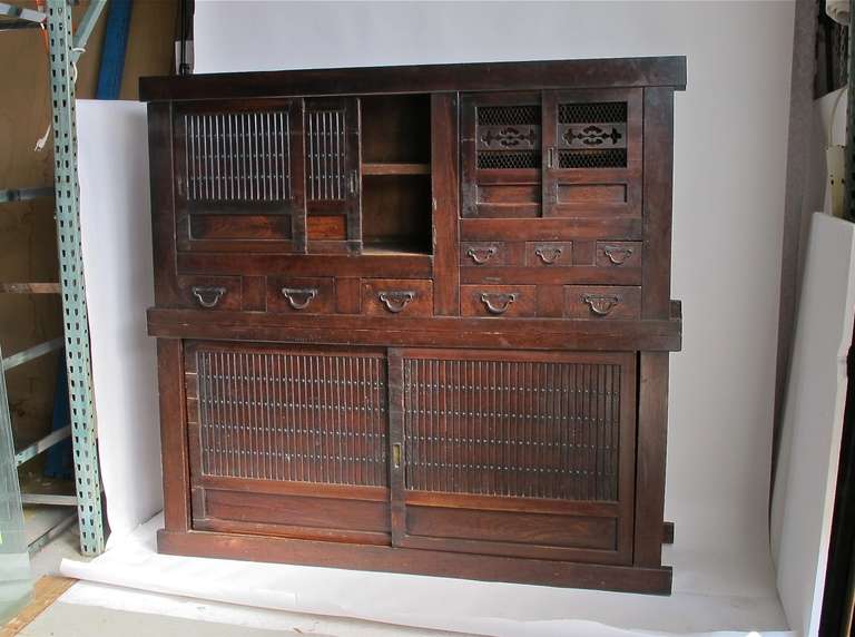 19th Century Japanese Mizuya Cabinet In Good Condition In San Francisco, CA