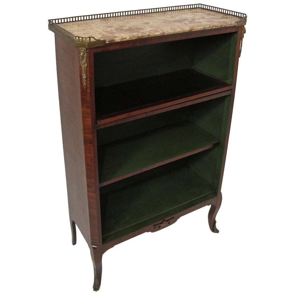 French Mahogany Bookcase