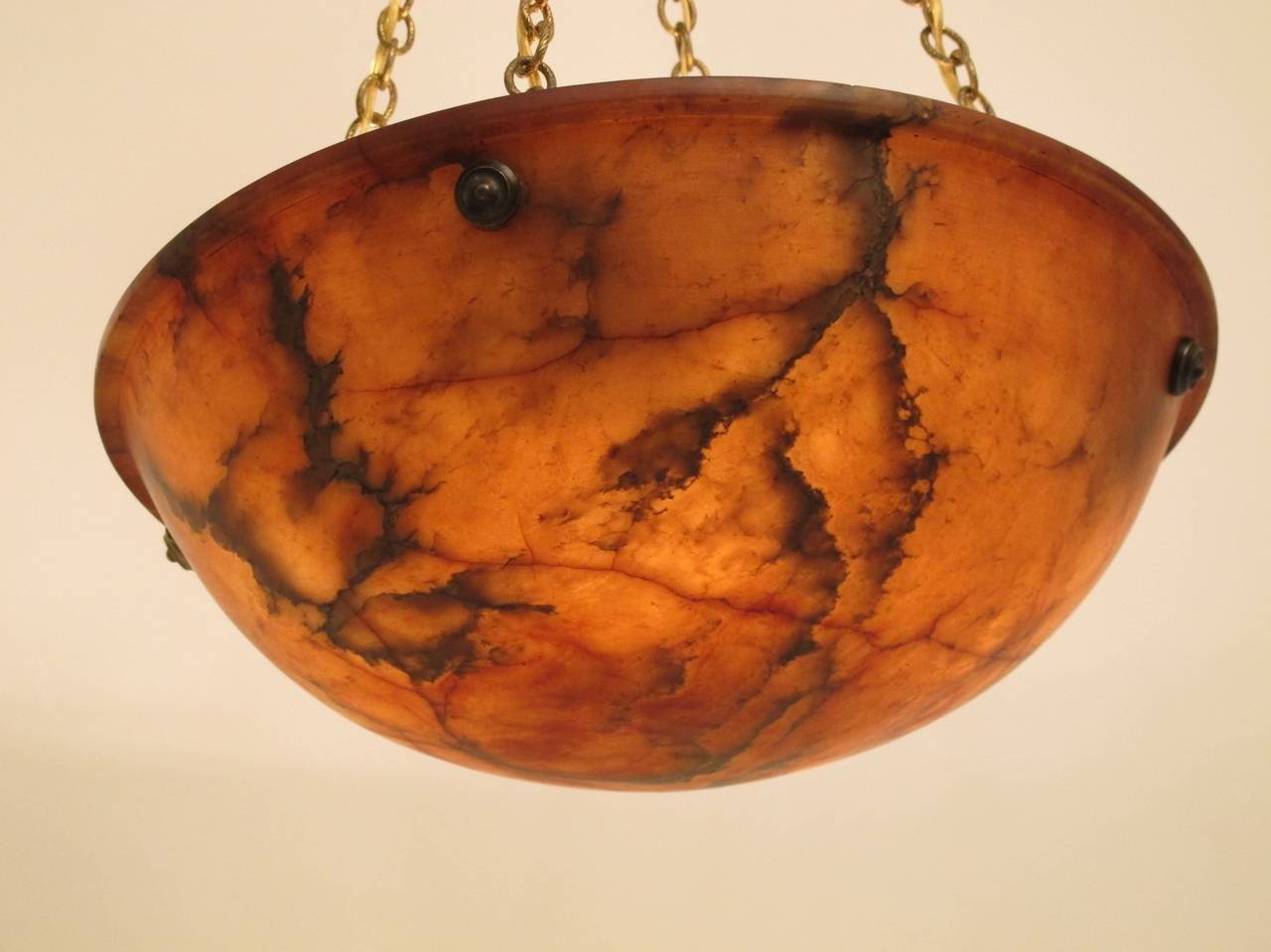 Alabaster Light Fixture 1