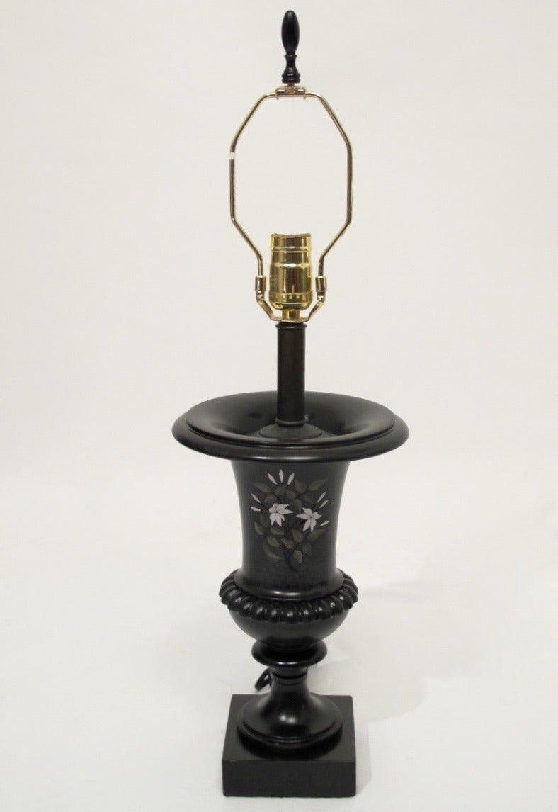 Antique Italian Pietra Dura Lamp at 1stdibs