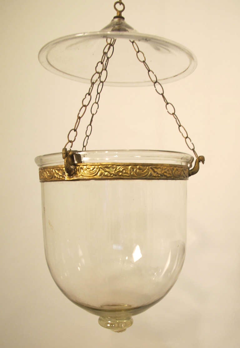 hanging glass lanterns