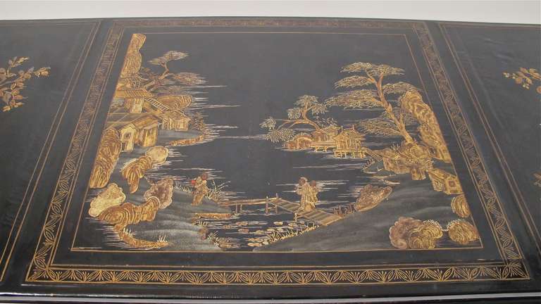 19th Century Chinese Lacquer Low Table