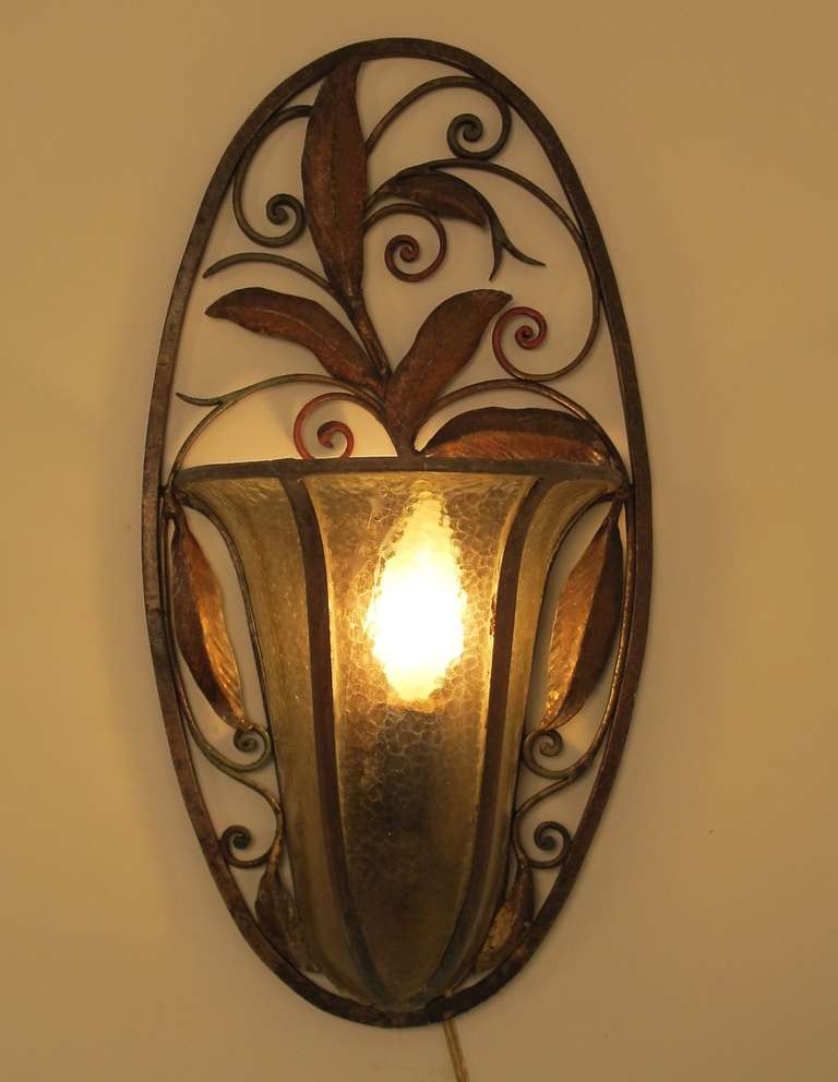 Art Deco Wall Sconce at 1stDibs